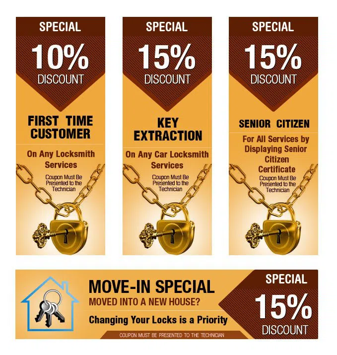 Super Locksmith Service Dallas, TX 214-530-0308 - coupon1-set-four
